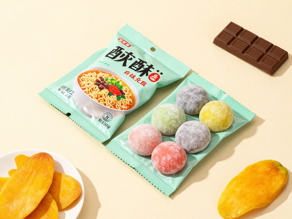 Asiatische Snacks und Süßes