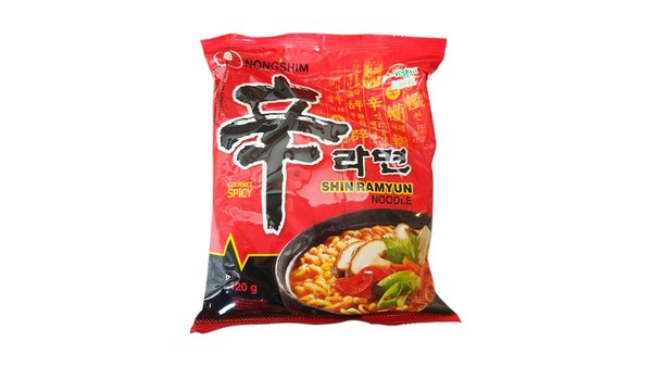 Nong Shim Instant Nudeln Shin Ramyun Hot & Spicy