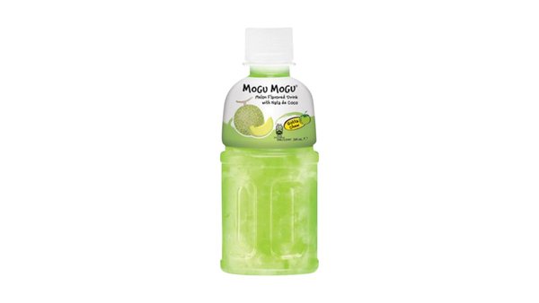 Mogu Mogu Melon Flavored Drink mit Nata de Coco PET-Flasche 0,32l